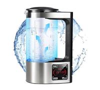 Bottiglia d'acqua idrogeno da 75 once, generatore di bottiglie d'acqua a idrogeno con tecnologia SPE e PEM, macchina per acqua alcalina a idrogeno, livelli di pH dell'acqua bilanciati