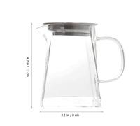 Bottiglia d'acqua in a forma quadrata da 1 % per la casa in ufficio (500 ml)