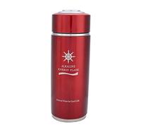 Bottiglia D'acqua in Acciaio Alcalino per L'equilibrio Energetico per Stimolare il Metabolismo, Ideale per gli Appassionati di Salute, Rossa, 400 ml. (rosso)