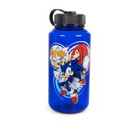 Bottiglia D'Acqua In Plastica Di Sonic The Hedgehog | Contiene 32 Once