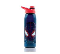 Bottiglia D'Acqua In Plastica Marvel Spider-Man Miles Morales | Contiene 28 ONCE