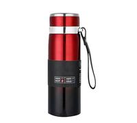 Bottiglia d'acqua isolante sotto vuoto Acciadata in acciaio inossidabile bottiglia sportiva portatile per ufficio per esterno Viaggi da 1000 ml (Red gradiente)