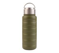 Bottiglia d'acqua Isotermica | Idratazione In Acciaio Inossidabile,Borraccia Portatile 1L Impermeabile per Multi-Attività Casa Esterna Escursionismo Scuola Viaggi Campeggio
