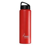 Bottiglia d'acqua Laken Thermo Classic isolamento sottovuoto acciaio inossidabile bocca larga - 1 Litro, Rosso