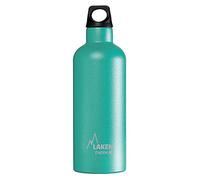 Bottiglia d'Acqua Laken Thermo Futura Isolamento Sottovuoto Acciaio Inossidabile Bocca Stretta - 500 ML Turchese