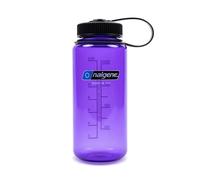 Bottiglia D'Acqua Nalgene Wide Mouth Sustain 16Oz - Viola Con Cappuccio Nero