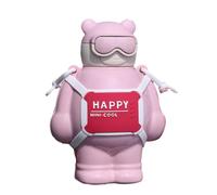 Bottiglia d'acqua per,Bottiglia d'acqua termica per - Bottiglia d'acqua per grande capacità a forma di orso con cannuccia | Bottiglia d'acqua termica per ragazze, famiglia, casa, capodanno cinese,