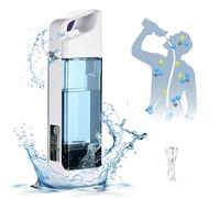 Bottiglia d'Acqua per Idrogeno 300 ML, Macchina per Ionizzatore d'Acqua a Idrogeno Portatile con Tecnologia PEM e SPE, Fino a 1500-3000 PPB, Generatore di Acqua a Idrogeno per Viaggi a Casa