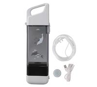 Bottiglia D'acqua per Idrogeno, Generatore Portatile di Bottiglie D'acqua per Idrogeno 300 Ml, Macchina per Ionizzatore D'acqua per Ufficio, attività All'aperto, Sport