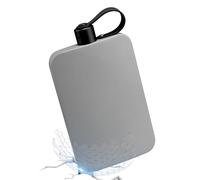 Bottiglia d'acqua piatta: btella aggua sportiva in acciaio inossidabile con coperchio | Bottiglia d'acqua sportiva da viaggio | Tumatore da 500 ml per la scuola di concerti escursionistici per la