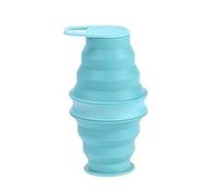 Bottiglia d'Acqua Pieghevole Leggera Flacone d'Acqua Pieghevole Silicone A Perdita Perdita per Viaggiare in Campeggio Escursionistico Sport Esterni per Acqua Portatile Sport Bottiglie Leggere