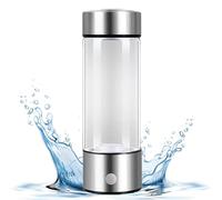 Bottiglia d'acqua portatile - Acqua Bottle, Ionizer Machine | Bottiglia d'acqua portatile per caldo e freddo, Ionized Water Bottle & Glass Cup for Home & Travel, Bottle for Sports and Travel