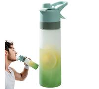 Bottiglia d'acqua portatile con nebulizzatore - 650 ml, ideale per sport, palestra, corsa, ciclismo e sport all'aria aperta | contenitore riutilizzabile per acqua fitness, distributore d'acqua