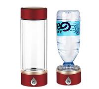 Bottiglia D'acqua Ricca Di Idrogeno Con Adattatore Per Bottiglia Portatile Ionizzatore Generatore Di Acqua Di Idrogeno Rendi Il Contenuto Di Idrogeno Fino A 1500 PPB Coppa Di Energia Alcalina 420 Ml(R