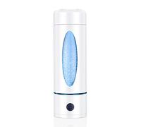 Bottiglia D'acqua Ricca Di Idrogeno Ionizzatore Generatore Di Acqua Di Idrogeno Elettrolisi Con Ionizzatore D'acqua H2 Tecnologia SPE/PEM Rendi Il Contenuto Di Idrogeno Fino A 1000-2800 PPB 350 Ml(Whi