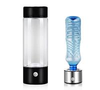 Bottiglia D'acqua Ricca Di Idrogeno Portatile Ionizzatore Del Generatore Di Acqua Idrogeno Electrolisi H2 Acqua Tazza Con Tecnologia SPE E PEM Rendi Un Contenuto Di Idrogeno Fino A 800-1300 PPB 420 Ml
