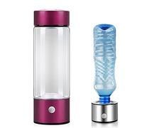 Bottiglia D'acqua Ricca Di Idrogeno Portatile Ionizzatore Del Generatore Di Acqua Idrogeno Electrolisi H2 Acqua Tazza Con Tecnologia SPE E PEM Rendi Un Contenuto Di Idrogeno Fino A 800-1300 PPB 420 Ml