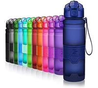 Bottiglia d'acqua sportiva palestra borraccia senza BPA in plastica tritan 1l/700ml/500ml/400ml,bottiglie bambini, sport,scuola,bici,Viaggio, trekking, a prova di perdite borracce, un clic aperto
