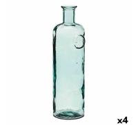 Bottiglia decorativa Gift Decor Stamp Trasparente 14 x 44 x 13 cm Decorazione