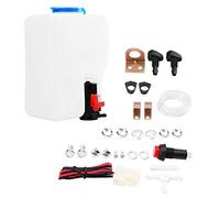 Bottiglia della pompa del parabrezza, 12 V, universale per lavabo, kit di pulizia per auto classiche, barche e parabrisas per piccole lavacristalli serbatoio