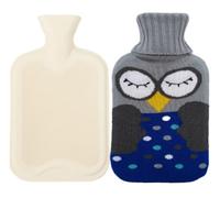 Bottiglia dell'acqua calda con copertura soffice, bottiglia dell'acqua calda da 1000 ml con coperchio, confortevole, sicura e durevole ritenzione del calore, buone prestazioni, calda in inverno regali (1 pezzo, K)