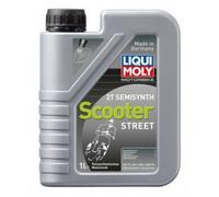Bottiglia Di 1L Olio Liqui Moly 2T Semi-Sintetico Miscela Scooter Per Moto