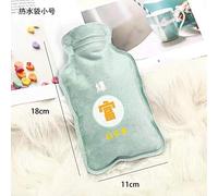 Bottiglia di acqua calda per iniezione d'acqua Borsa per acqua calda portatile carina Stomaco caldo per studenti Borsa per acqua calda in peluche Tromba ricca di donne