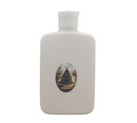 Bottiglia di acqua santa vuota con coperchio a vite riutilizzabile contenitore per acqua santa bottiglia decorativa religiosa per contenitore
