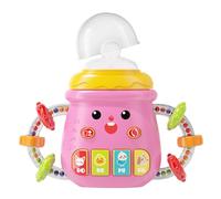 Bottiglia di alimentazione per bambini, tazza calmante con sonaglio, accessorio per l'alimentazione, tazza di sviluppo per ragazze con struttura resistente a caduta