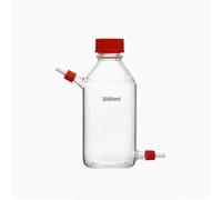 Bottiglia di campionamento in vetro borosilicato ad alto contenuto di grassi(3000ml 2 routes)