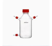 Bottiglia di campionamento in vetro borosilicato ad alto contenuto di grassi(3000ml 3 routes)