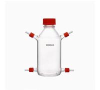 Bottiglia di campionamento in vetro borosilicato ad alto contenuto di grassi(3000ml 4 routes)