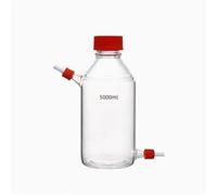 Bottiglia di campionamento in vetro borosilicato ad alto contenuto di grassi(5000ml 2 routes)