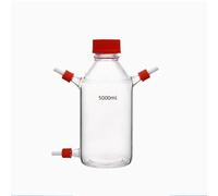 Bottiglia di campionamento in vetro borosilicato ad alto contenuto di grassi(5000ml 3 routes)