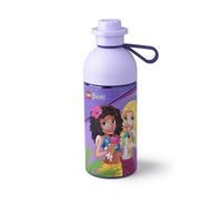 Bottiglia Di Idrazione LEGO 17oz, Trasparente Lilla (Friends)