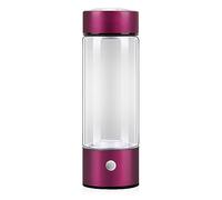 Bottiglia Di Idrogeno Macchina A Ionizzatore Ad Acqua Idrogeno Portatile Generatore Di Acqua Ricco Di Idrogeno Con Tecnologia SPE E PEM 3 Minuti Rendono Il Contenuto Di Idrogeno A 800-1000 PPB 420 Ml(