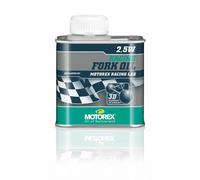 Bottiglia di latta per olio di forcella Motorex Racing 2,5W Gris