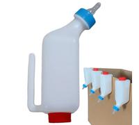 Bottiglia Di Latte Di Agnello Agnello Allevamento Abbeveratoio Nutriente Di Latte Dee Capra Con Maniglia Tazze Orizzontali Alimentazione - Contenitore Di Plastica Robusta | Accessorio Per Capelli