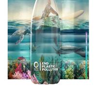 Bottiglia Di Metallo ION8 Ocean Wildlife 500Ml 10% Amici Della Terra TURTLE