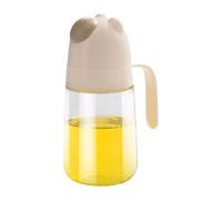 Bottiglia di olio da cucina, contenitore di olio per cucinare,Bottiglia di olio di orso a prova di perdite - Contenitore di olio portatile multiuso da 590 ml, bottiglia di olio domestico per aceto