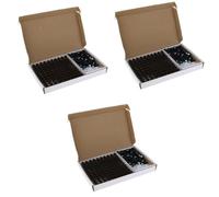 Bottiglia di Olio Essenziale in Vetro Ambrato Da 300 Pezzi con Tappi di