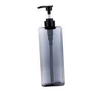 Bottiglia di per doccia da bancone per bagno di lusso con dispenser di sapone, 1000 ml grigio