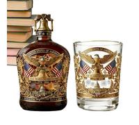 Bottiglia Di Per Whisky 350ml Bandiera Degli Stati D'America 1776-2026