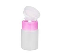 Bottiglia di plastica riutilizzabile da 60 ml, dispenser vuoto per rimuovere lo smalto, per manicure e trucco, strumento per nail art e libro alla moda