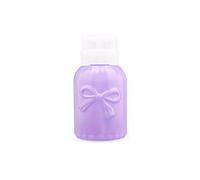 Bottiglia di plastica vuota della pompa del solvente dello smalto di arte del chiodo della pompa 200ML della pressa