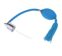 Bottiglia di profumo atomizzatore lungo tubo a sfera spray 18 mm blu