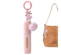 Bottiglia di profumo | Portachiavi portatile in peluche con atomizzatore da 5 ml, bottiglia spray vuota per profumo, per zaino, borsa, viaggi, pendolarismo quotidiano, appuntamenti, lavoro, donne e