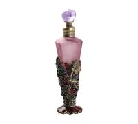 Bottiglia di profumo vuota di alta qualità da 25 ml con opere d'arte realizzate in leghe di zinco e bottiglia di profumo in miniatura di vetro