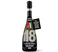 Bottiglia di Prosecco D.O.C. Millesimato per il compleanno dei 18 anni di un amico