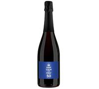 Bottiglia di Prosecco Personalizzato DOC Spumante Extra Dry - Keep Calm it's only. - Idea Regalo per compleanno e idea regalo per anniversario (1,5L, Blu)
